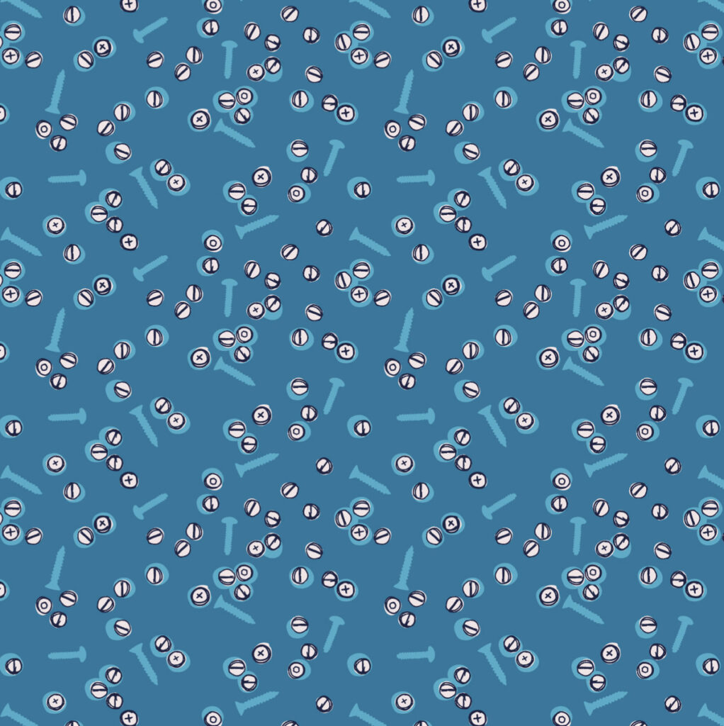 Robot League Screws blue