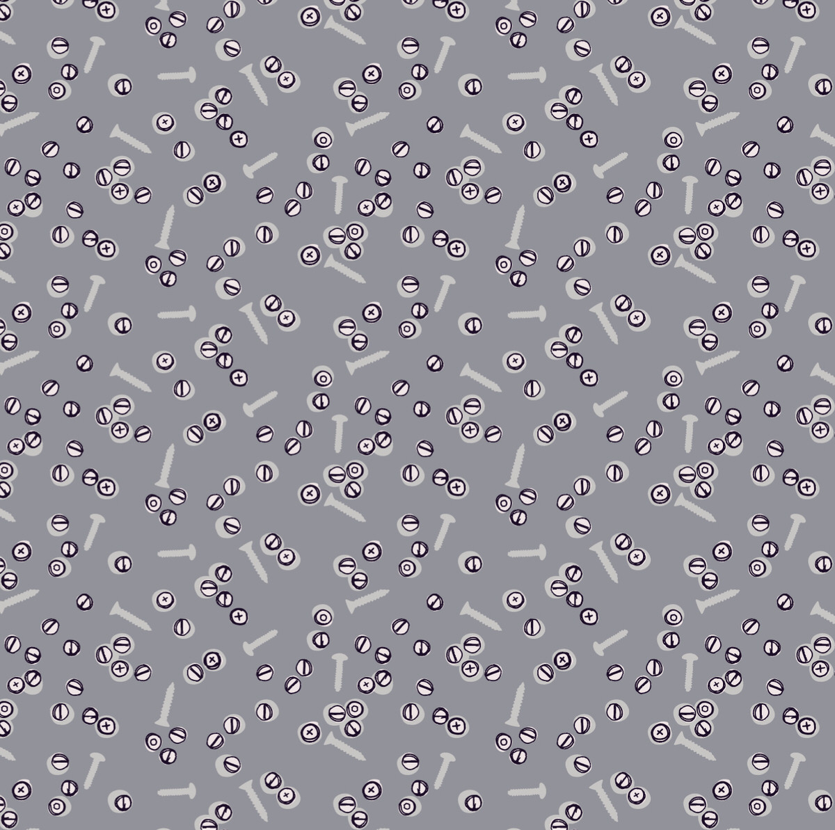 Robot League Screws grey
