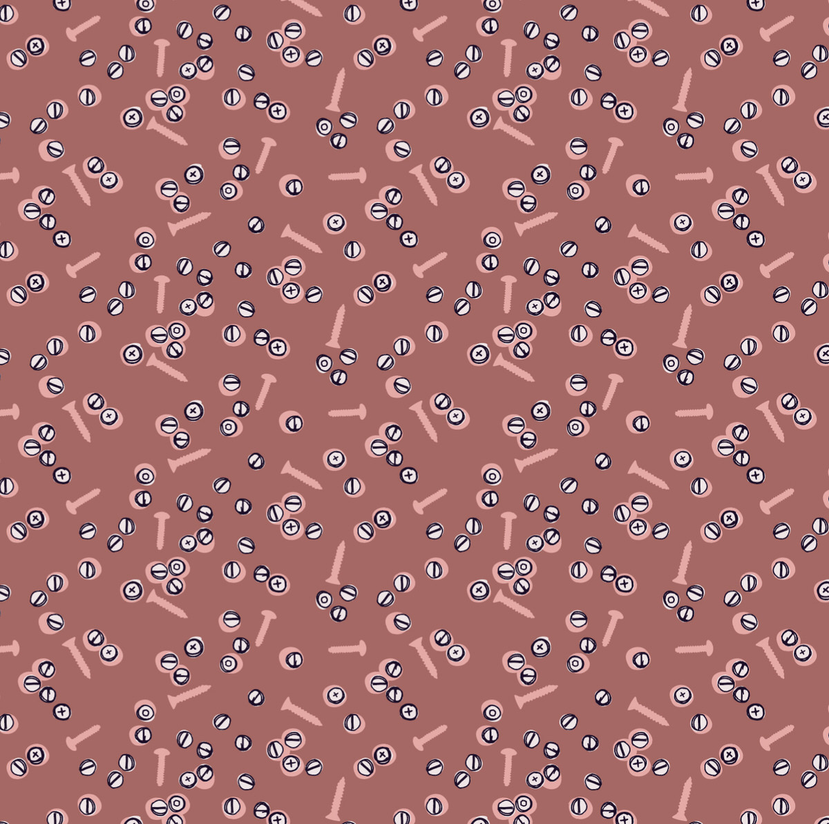 Robot League Screws coral