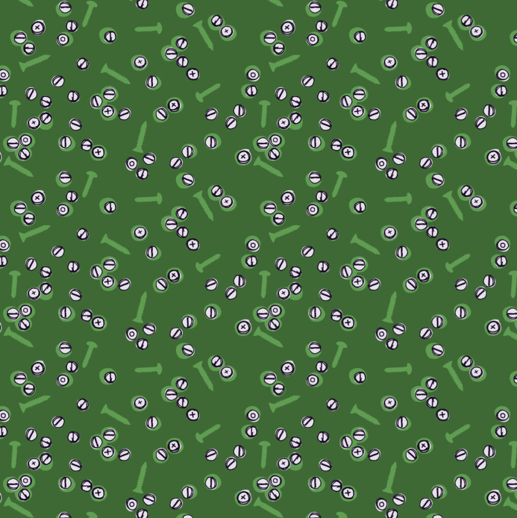 Robot League Screws green