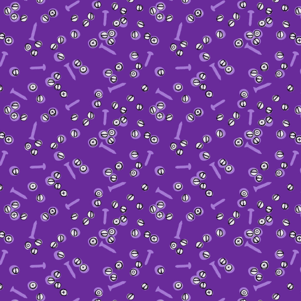 Robot League Screws purple