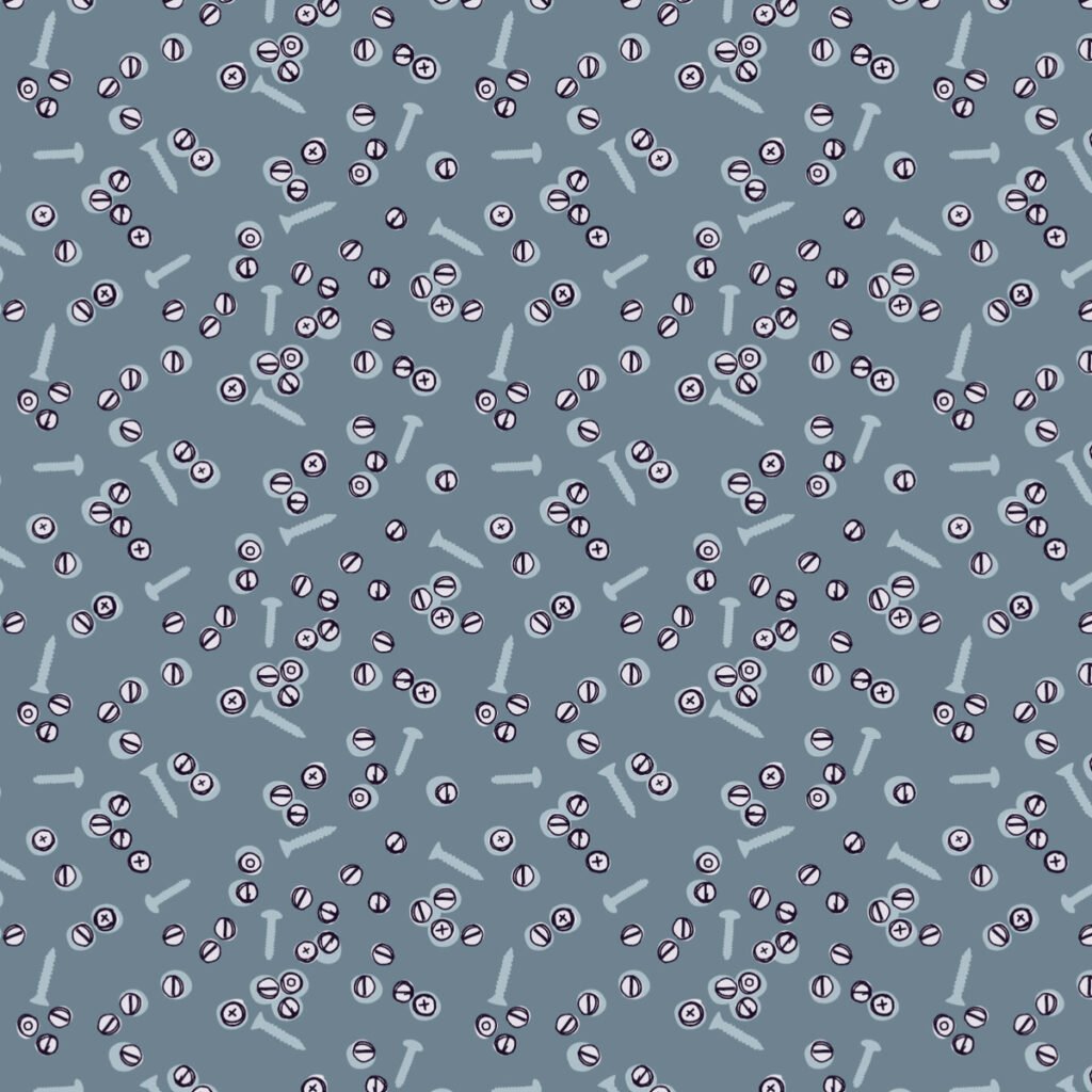 Robot League Screws blue-grey