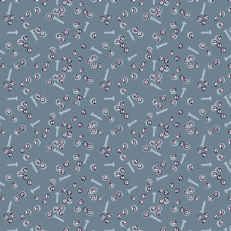 Robot League Screws blue-grey