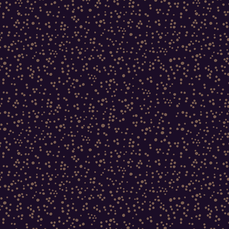 star brown on navy random blender pattern