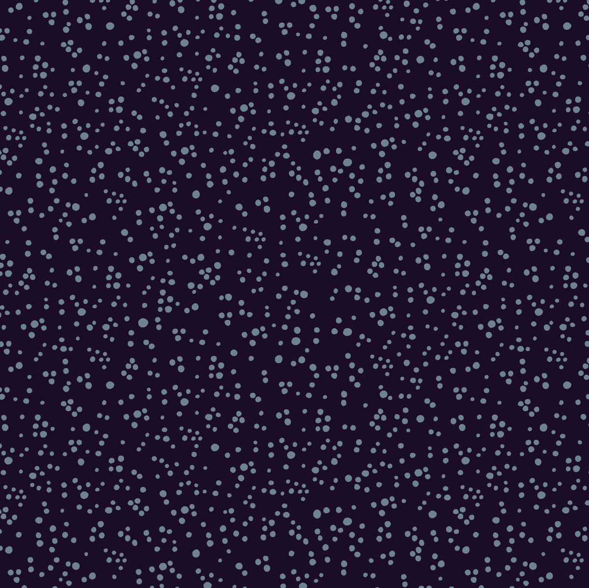 star sky-blue on navy random blender pattern