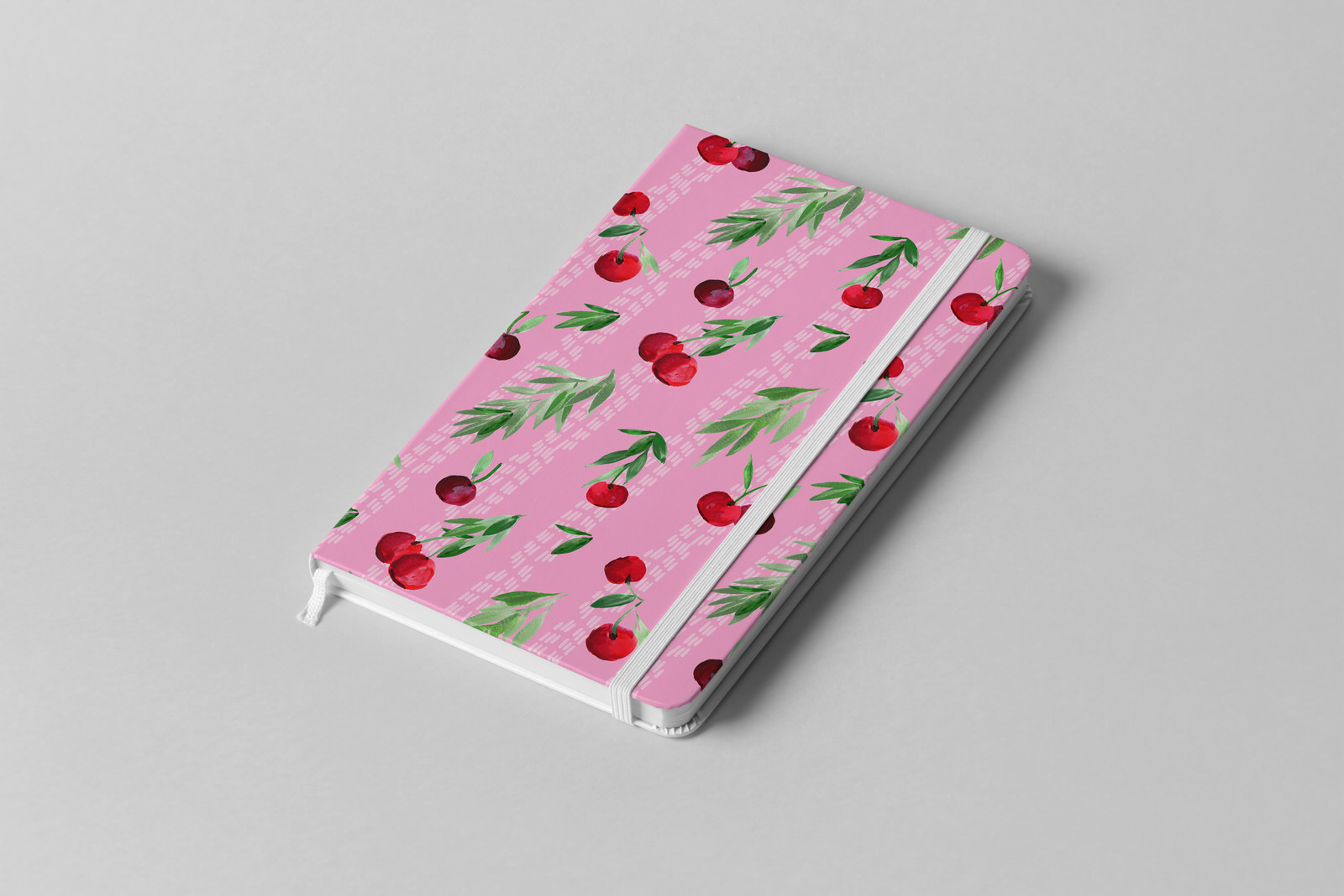 Prairie Cherry journal notebook mock up