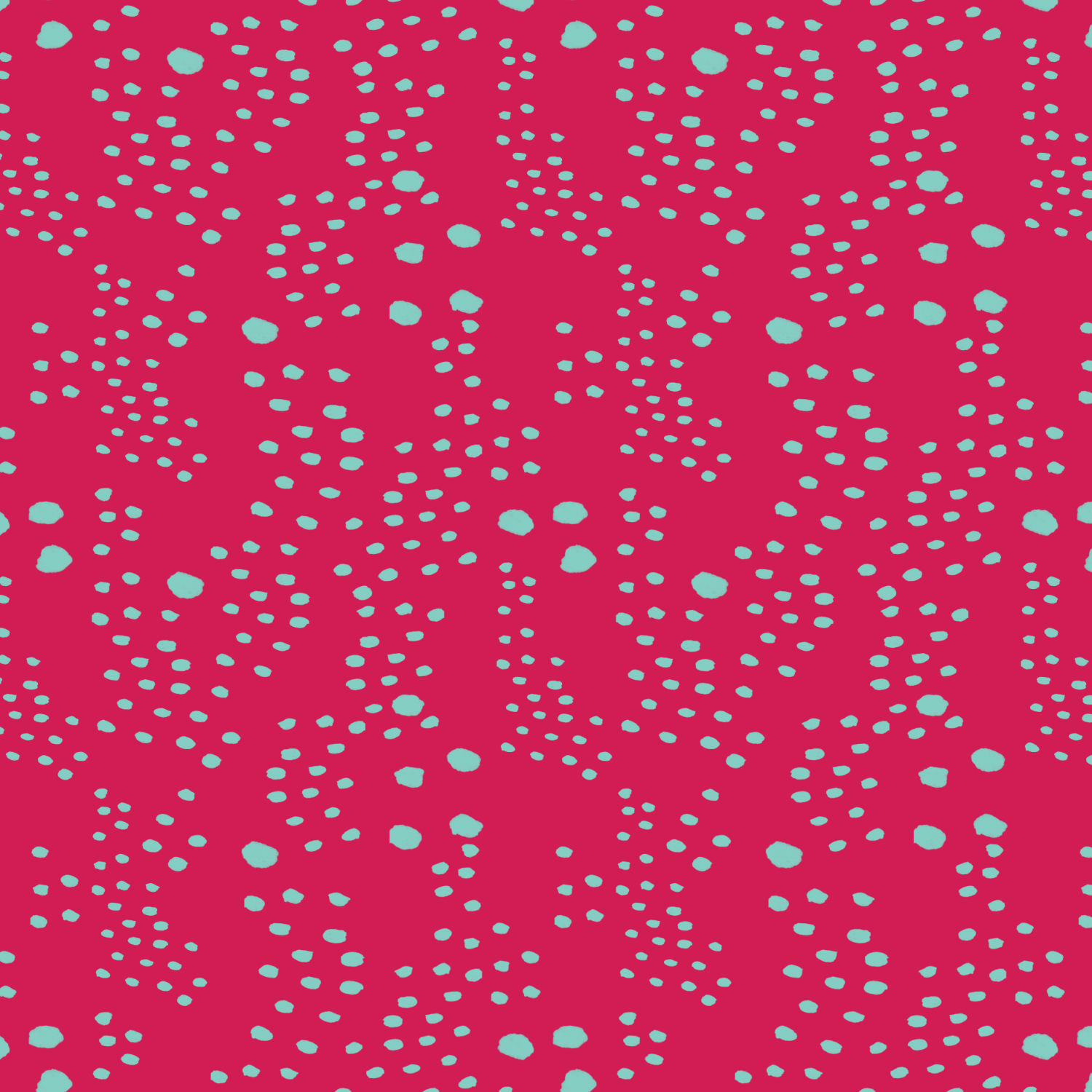 marks in organic shapes on pink