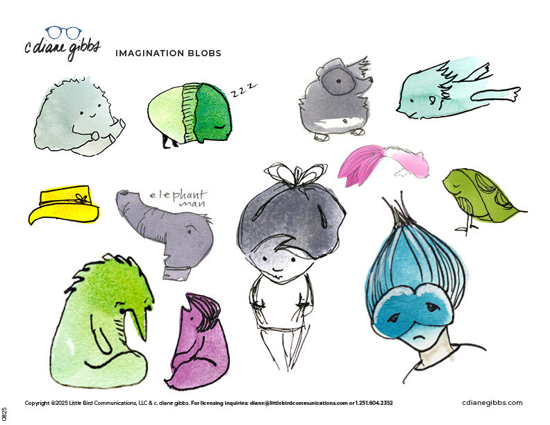 Imagination Blobs Sell sheet image